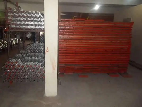 Equipamentos e estrutura — registro 77 da JR Andaimes