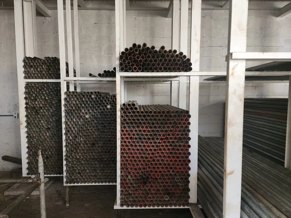 Equipamentos e estrutura — registro 12 da JR Andaimes