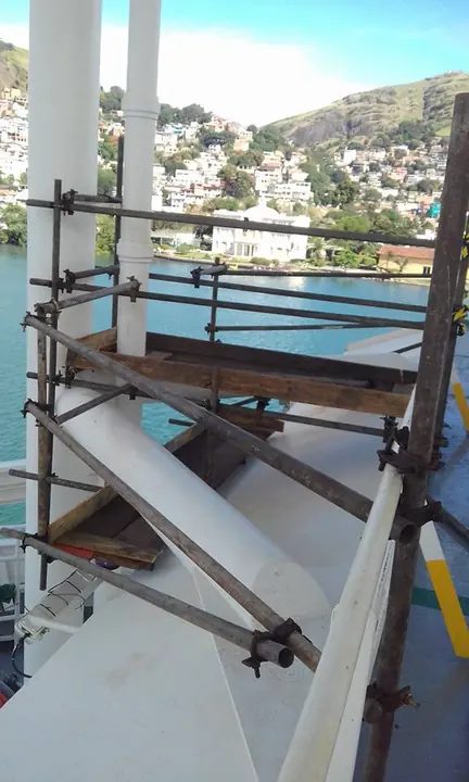 Serviços e equipe em campo — registro 60 da JR Andaimes