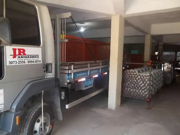 Equipamentos e estrutura — registro 91 da JR Andaimes