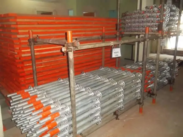 Equipamentos e estrutura — registro 65 da JR Andaimes