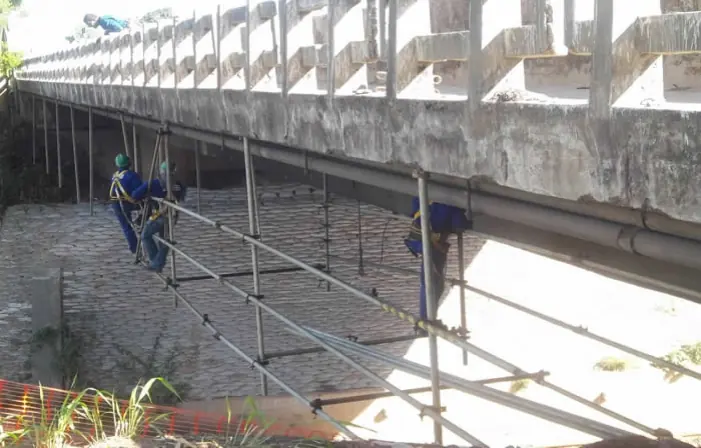 Obras industriais — registro 24 da JR Andaimes