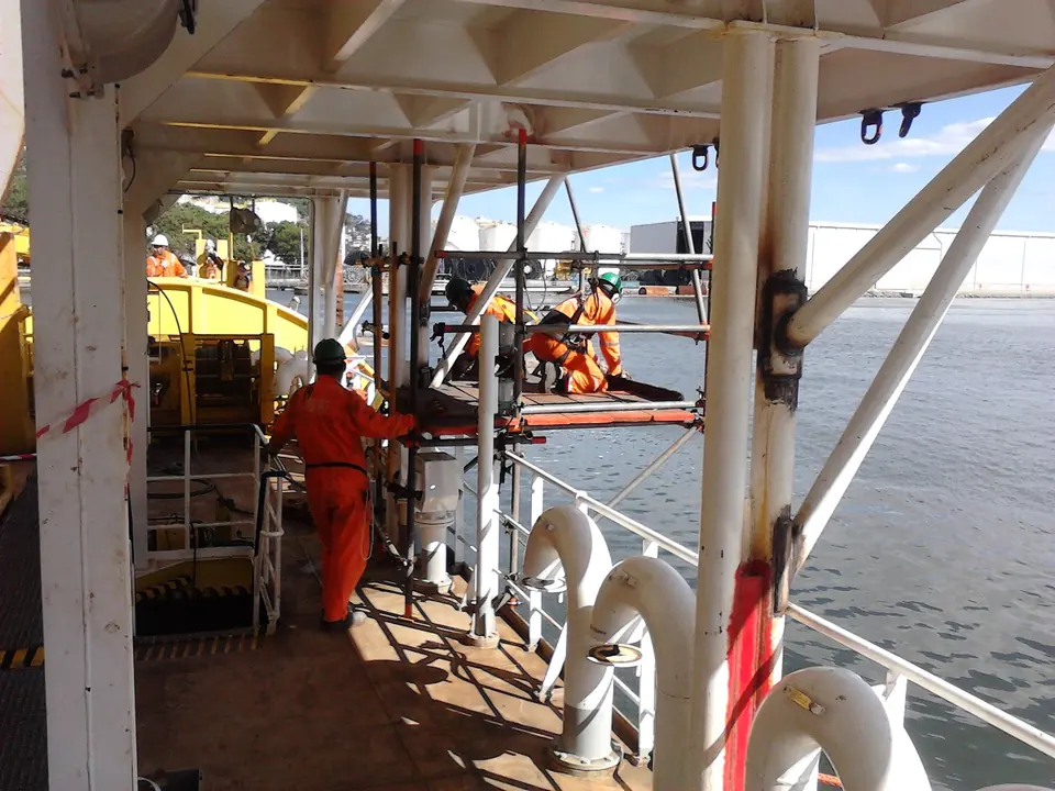 Portuário e offshore — registro 69 da JR Andaimes