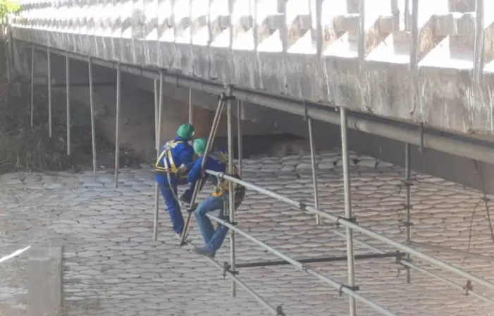 Obras industriais — registro 23 da JR Andaimes