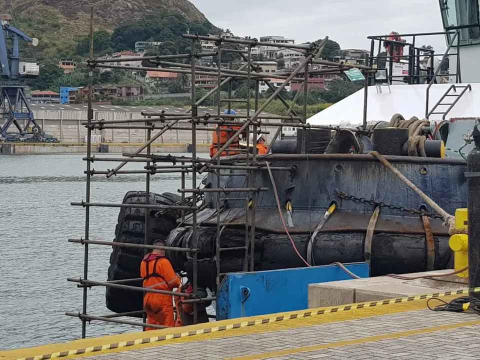 Serviços e equipe em campo — registro 138 da JR Andaimes