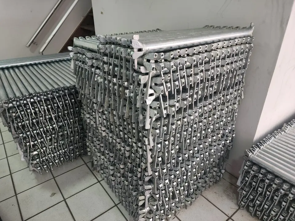 Equipamentos e estrutura — registro 17 da JR Andaimes